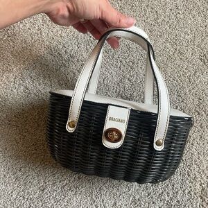 Braciano wicker purse